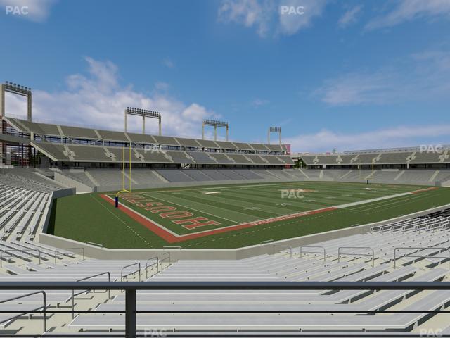 TDECU Stadium - Section 116 Seat View