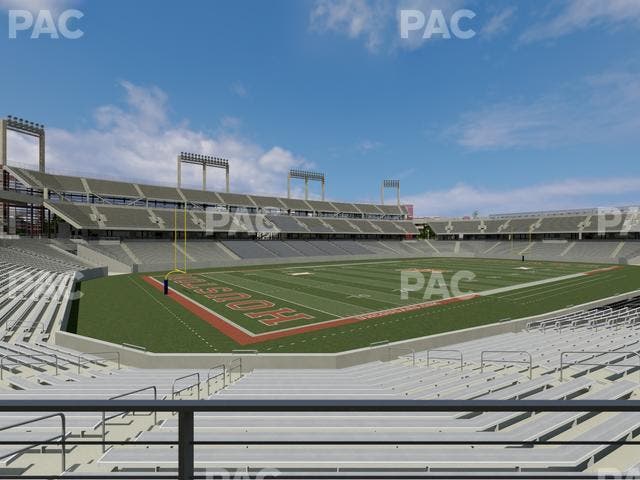 TDECU Stadium - Section 116 Seat View