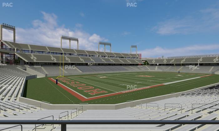 TDECU Stadium - Section 116 Seat View