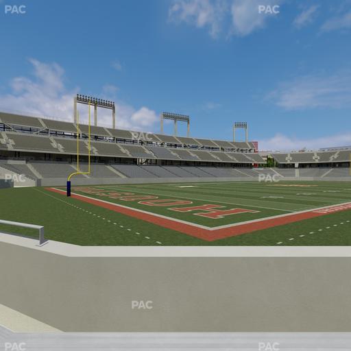 TDECU Stadium - Section 117 Seat View