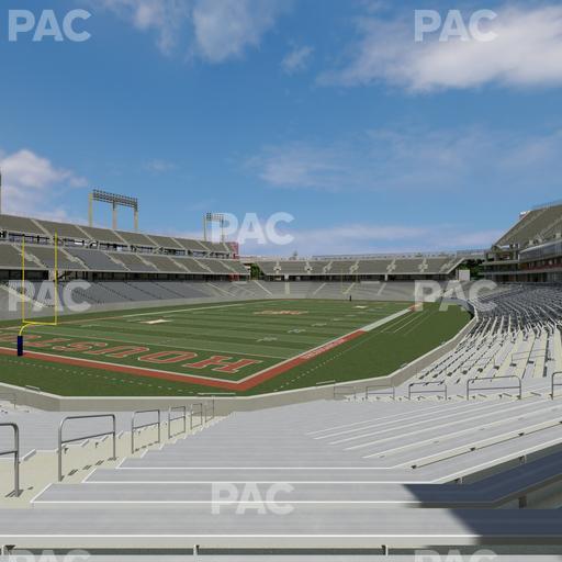 TDECU Stadium - Section 117 Seat View
