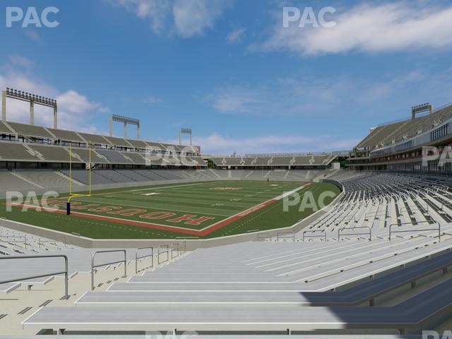 TDECU Stadium - Section 117 Seat View