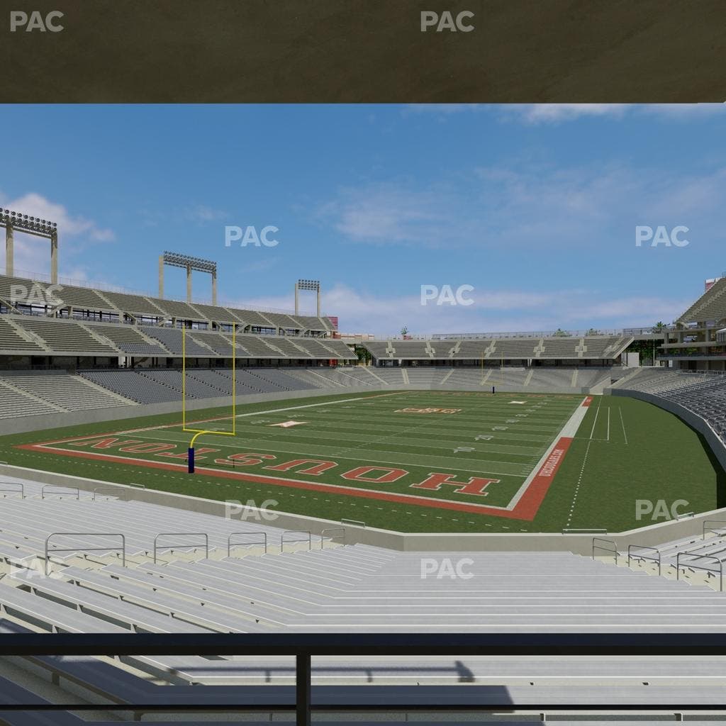 TDECU Stadium - Section 118 Seat View