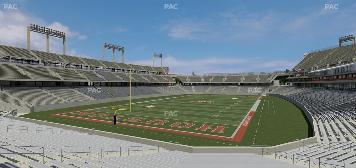 TDECU Stadium - Section 118 Seat View