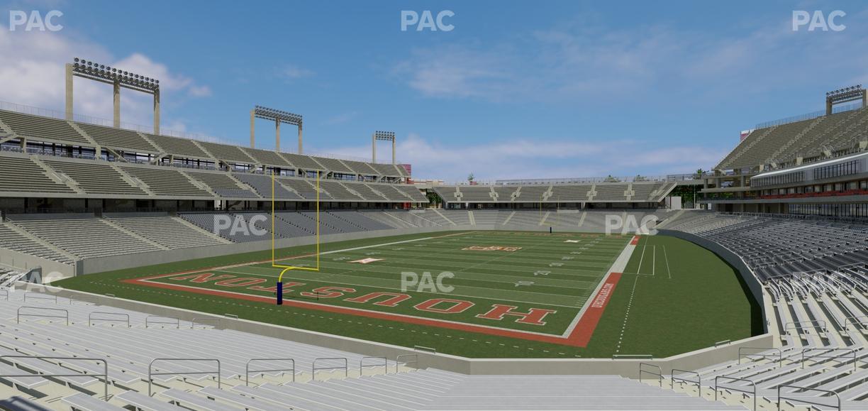 TDECU Stadium - Section 118 Seat View