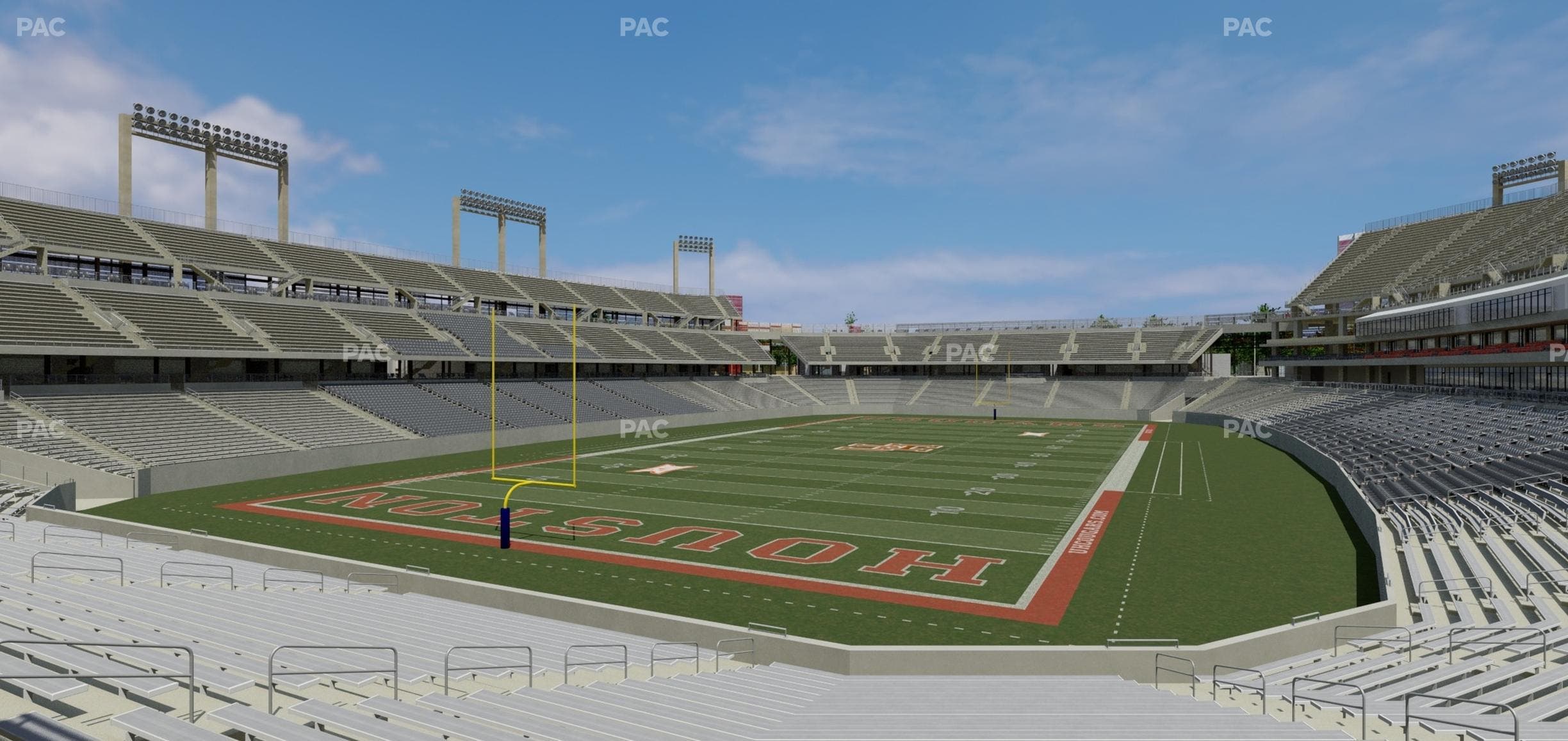 TDECU Stadium - Section 118 Seat View