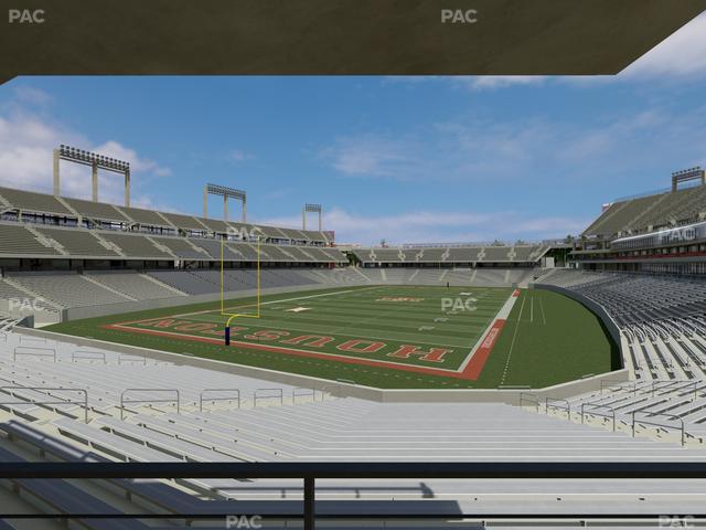 TDECU Stadium - Section 118 Seat View