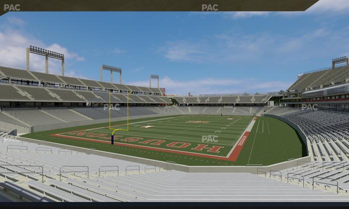 TDECU Stadium - Section 118 Seat View