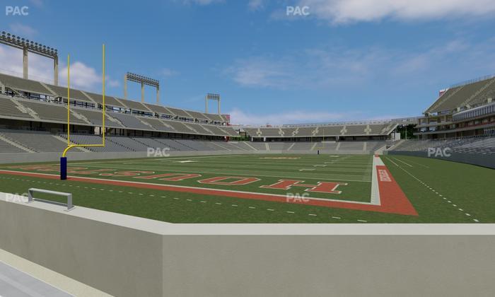 TDECU Stadium - Section 118 Seat View