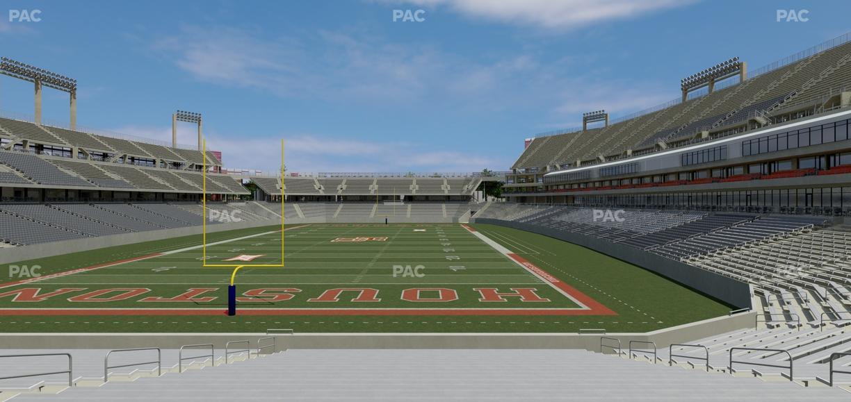 TDECU Stadium - Section 119 Seat View