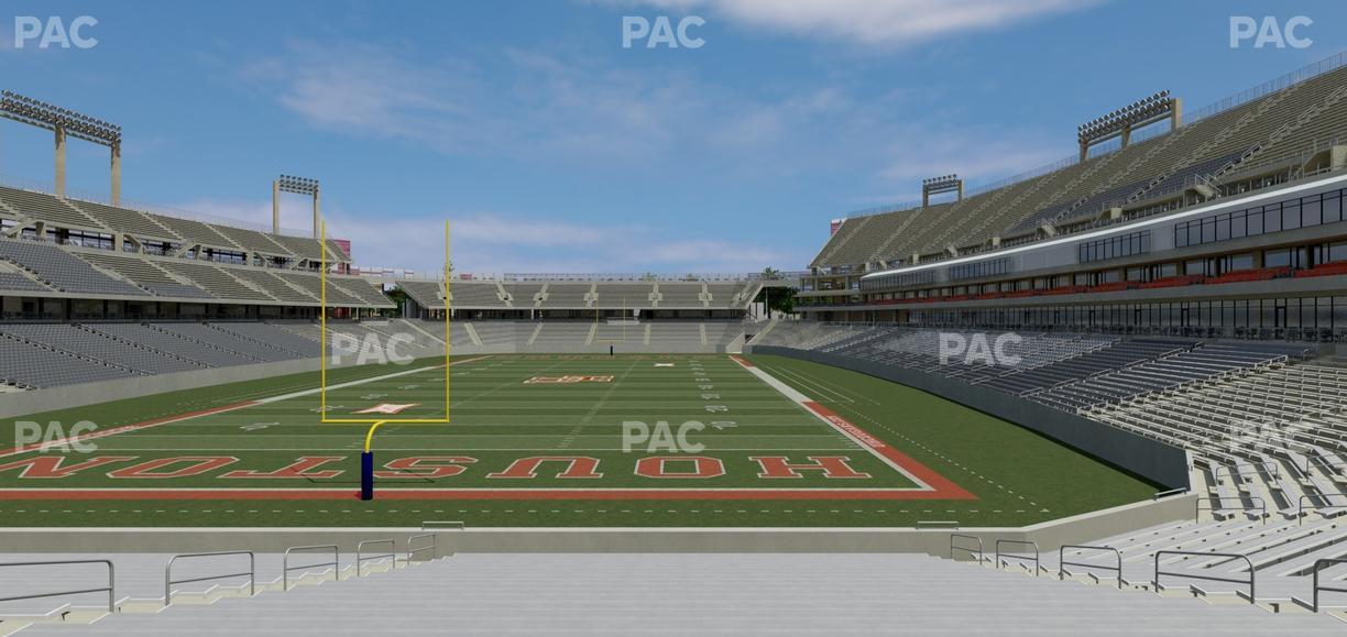 TDECU Stadium - Section 119 Seat View