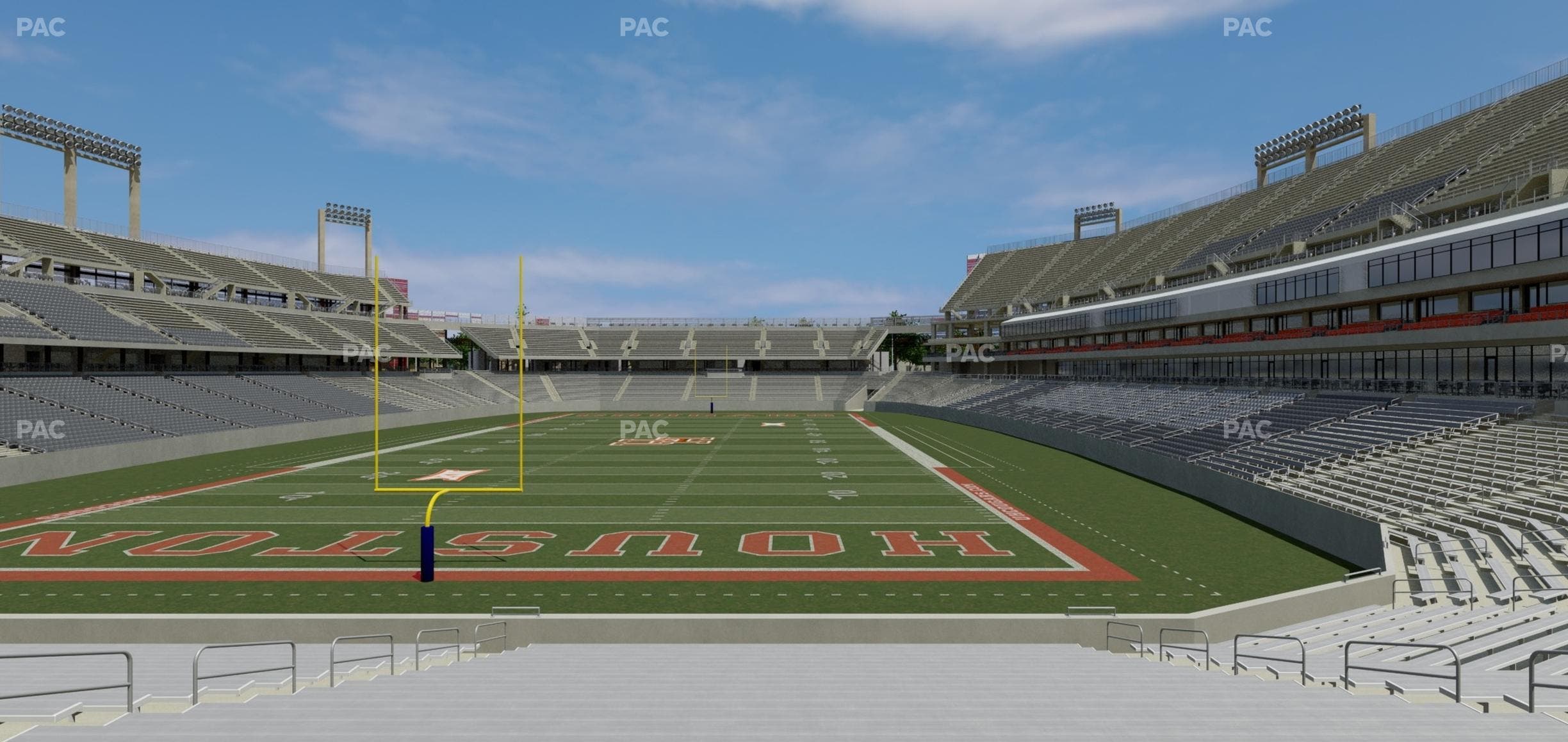 TDECU Stadium - Section 119 Seat View
