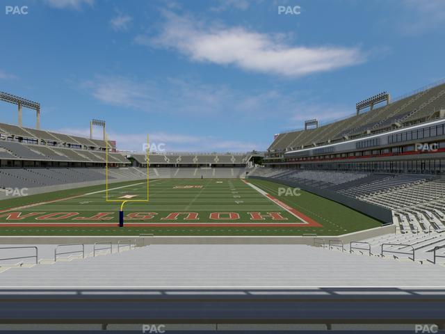 TDECU Stadium - Section 119 Seat View