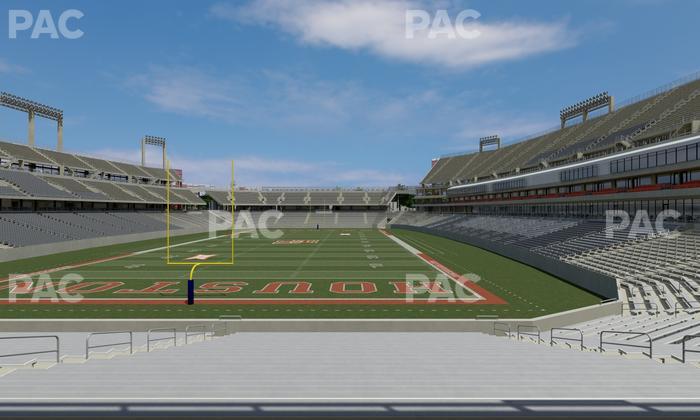 TDECU Stadium - Section 119 Seat View