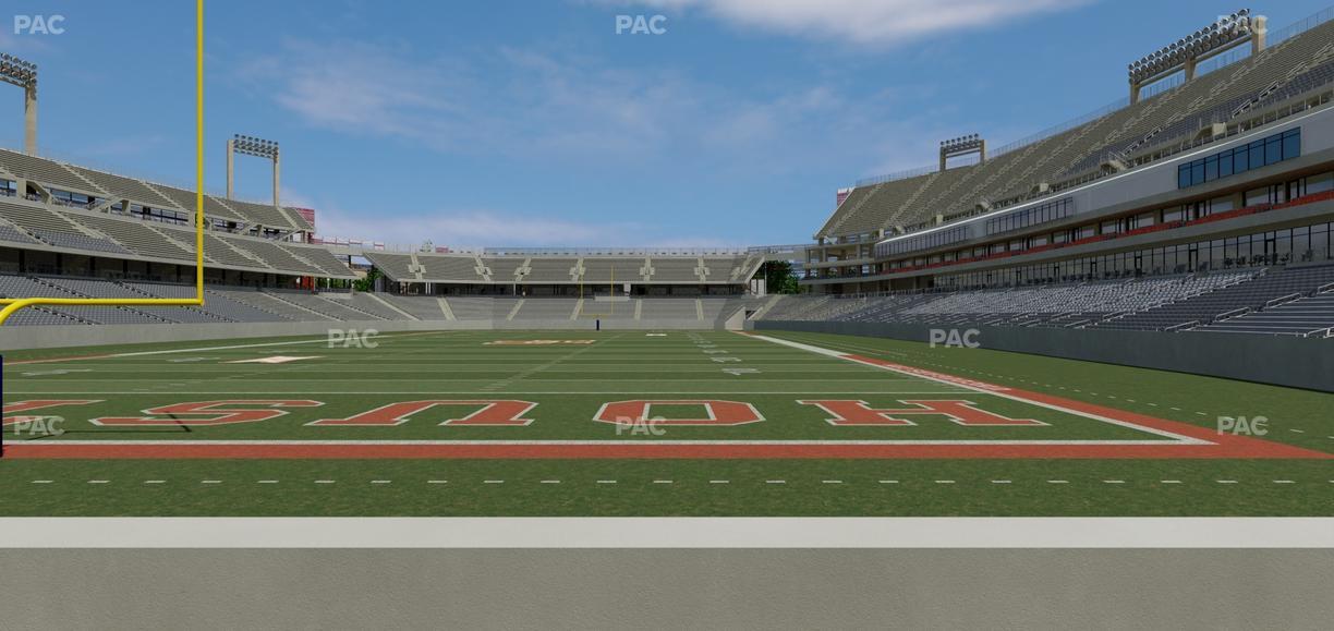 TDECU Stadium - Section 119 Seat View