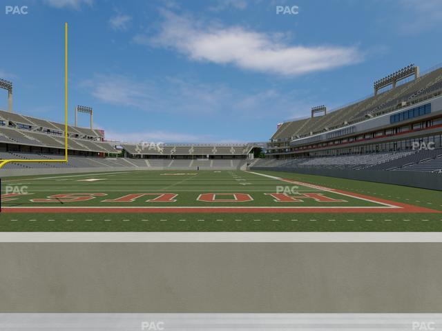 TDECU Stadium - Section 119 Seat View