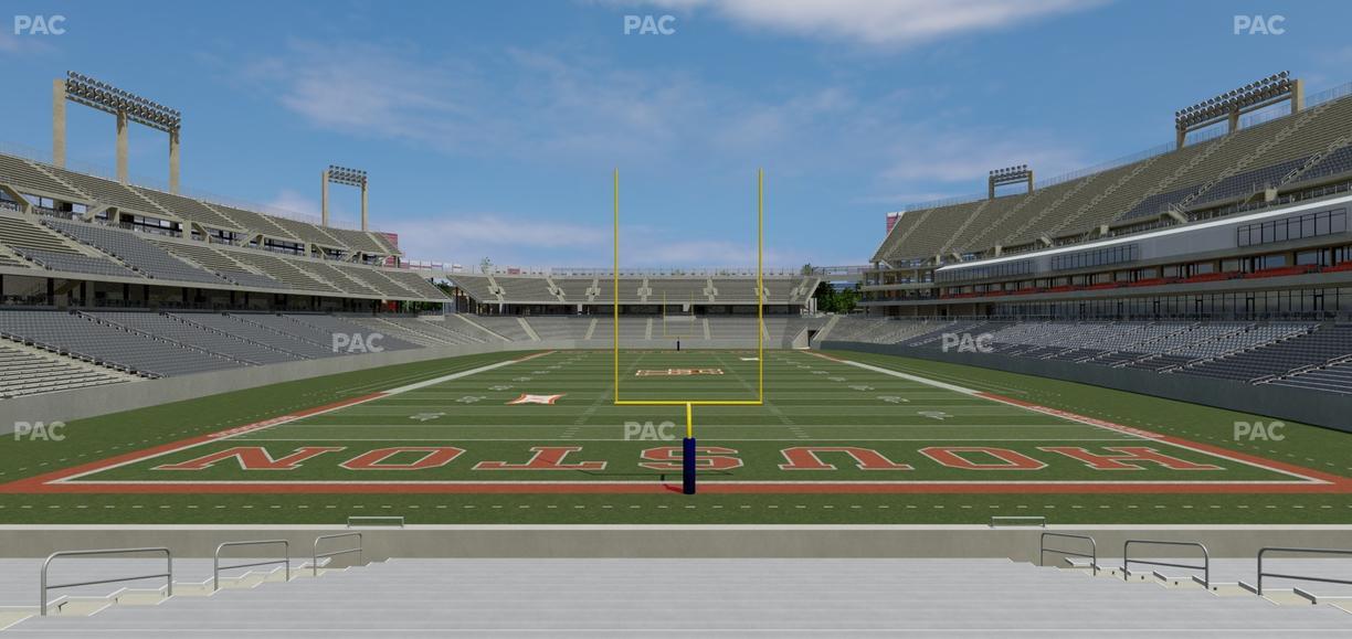 TDECU Stadium - Section 120 Seat View