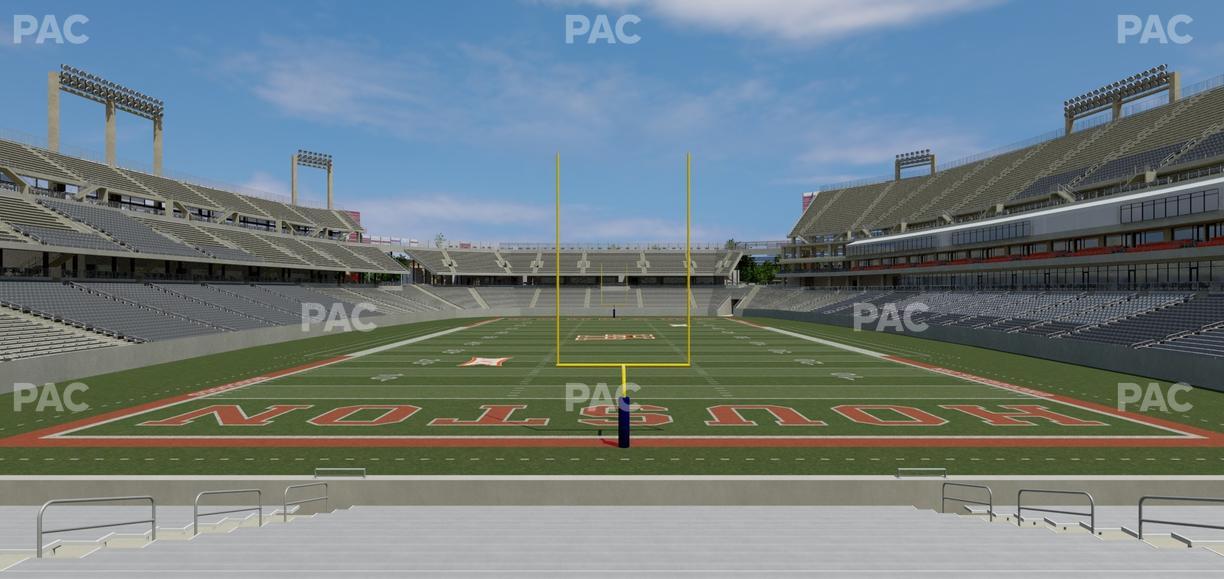 TDECU Stadium - Section 120 Seat View