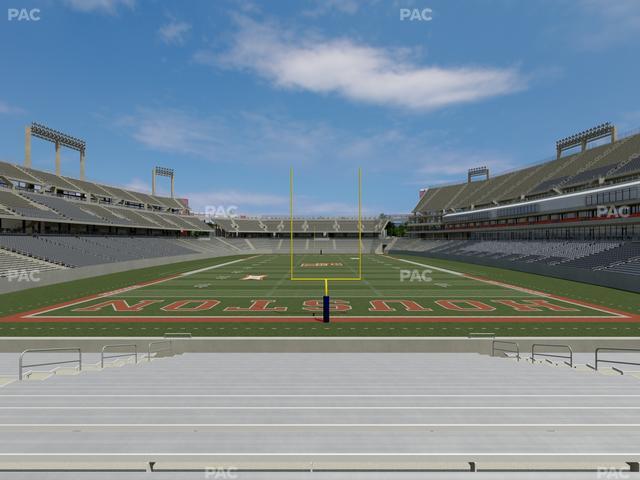 TDECU Stadium - Section 120 Seat View