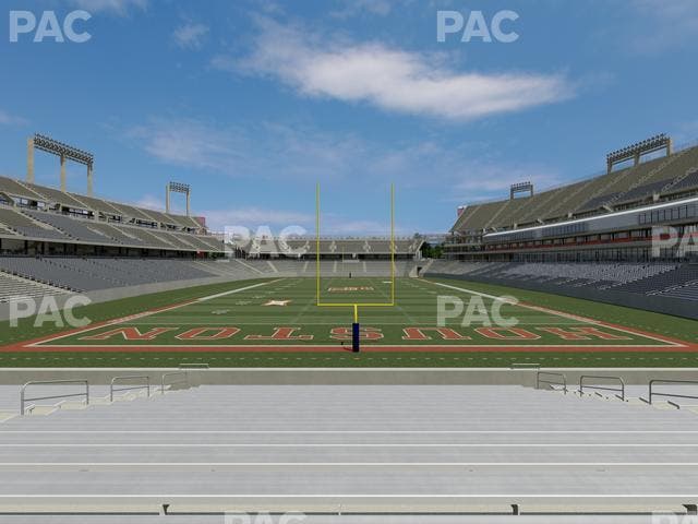 TDECU Stadium - Section 120 Seat View