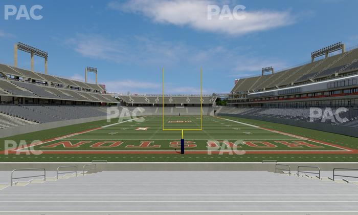 TDECU Stadium - Section 120 Seat View