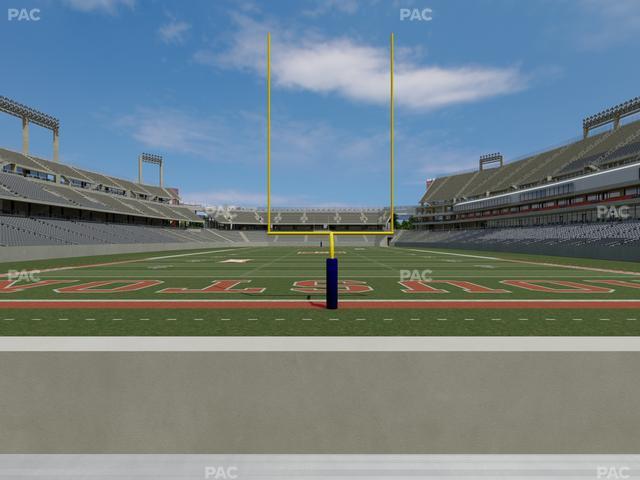 TDECU Stadium - Section 120 Seat View