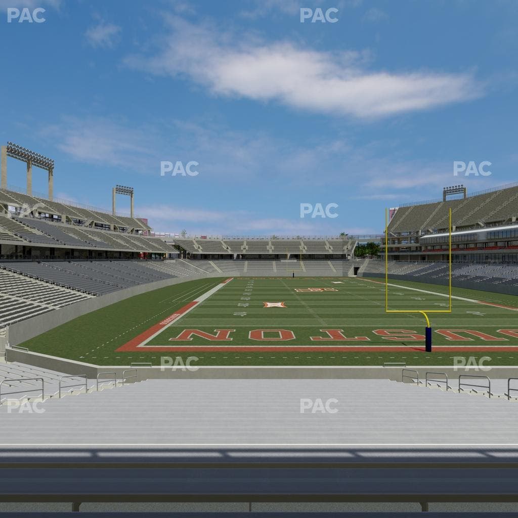 TDECU Stadium - Section 121 Seat View