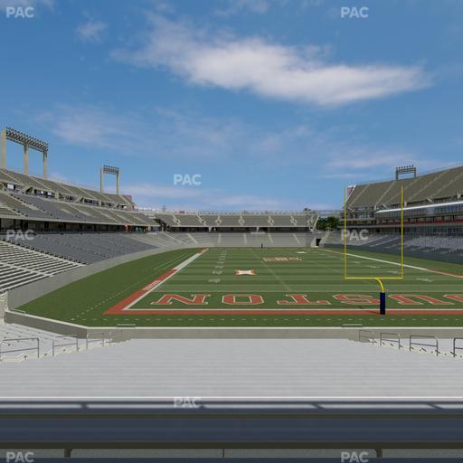 TDECU Stadium - Section 121 Seat View
