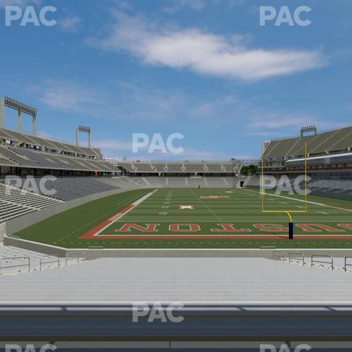 TDECU Stadium - Section 121 Seat View