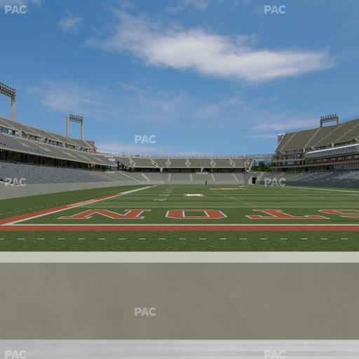 TDECU Stadium - Section 121 Seat View