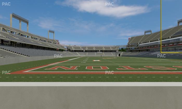 TDECU Stadium - Section 121 Seat View