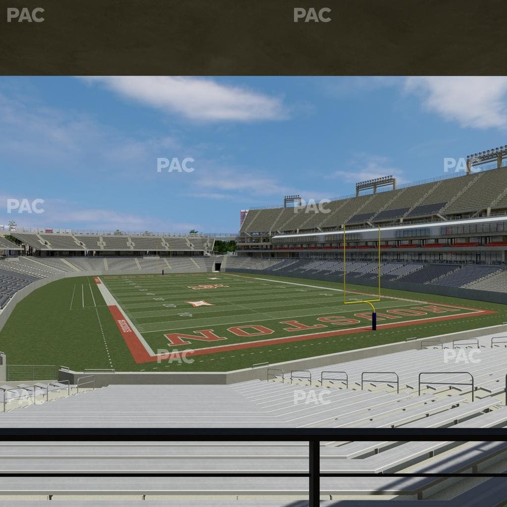 TDECU Stadium - Section 122 Seat View