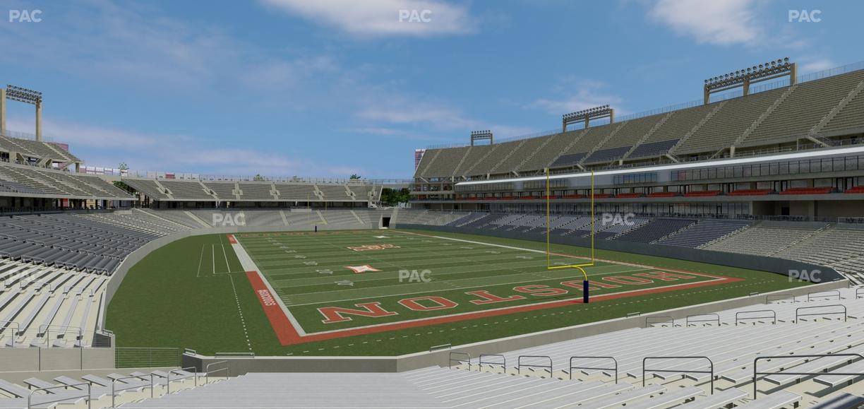TDECU Stadium - Section 122 Seat View