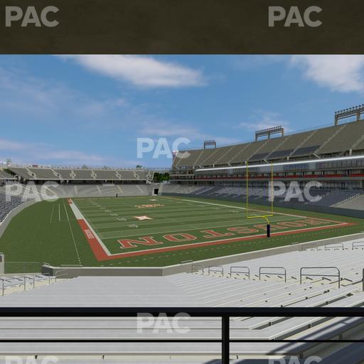 TDECU Stadium - Section 122 Seat View