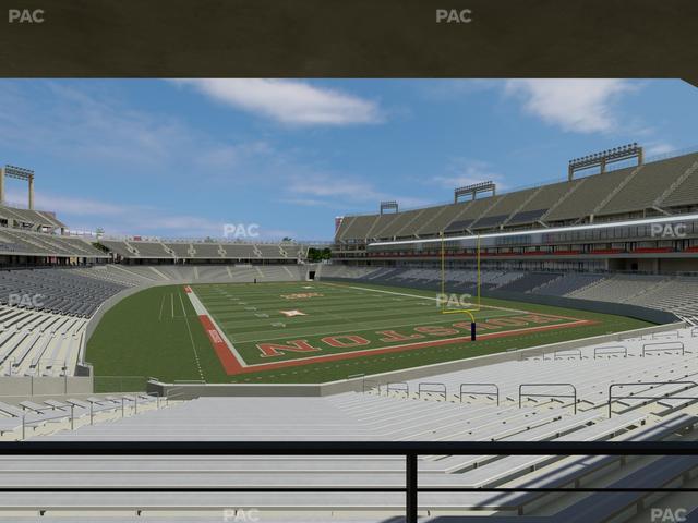 TDECU Stadium - Section 122 Seat View