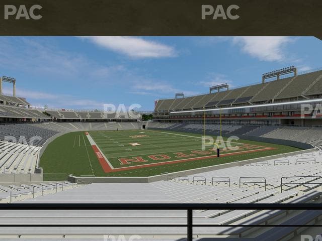 TDECU Stadium - Section 122 Seat View