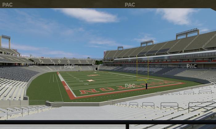 TDECU Stadium - Section 122 Seat View