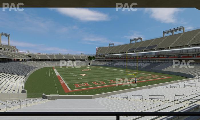 TDECU Stadium - Section 122 Seat View