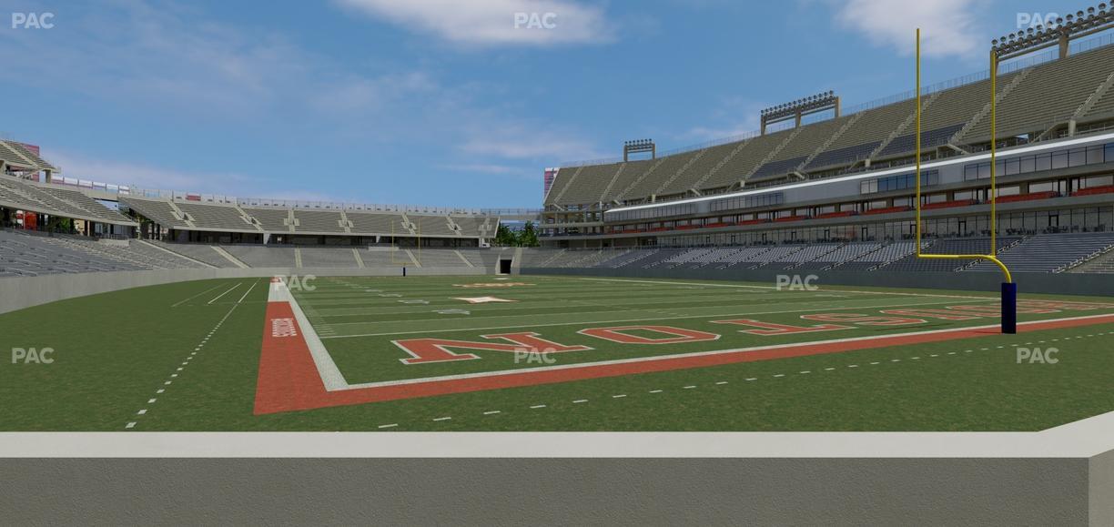 TDECU Stadium - Section 122 Seat View