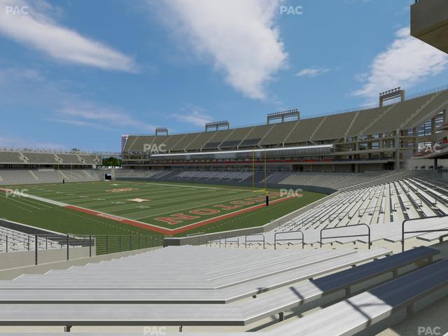 TDECU Stadium - Section 123 Seat View