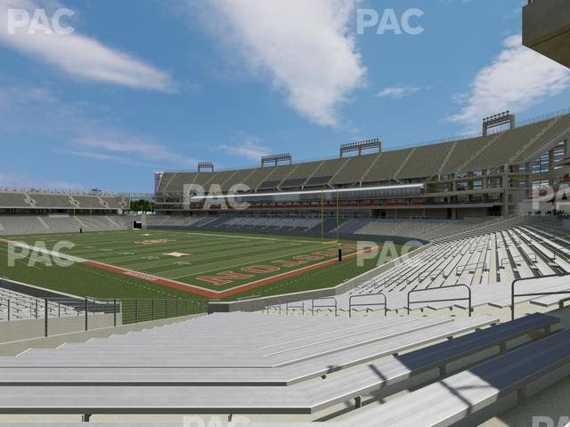 TDECU Stadium - Section 123 Seat View