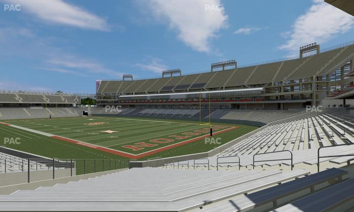 TDECU Stadium - Section 123 Seat View
