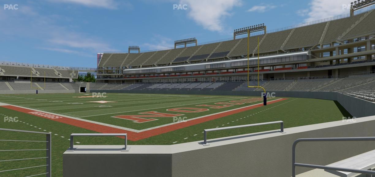 TDECU Stadium - Section 123 Seat View