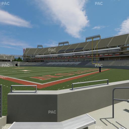 TDECU Stadium - Section 123 Seat View