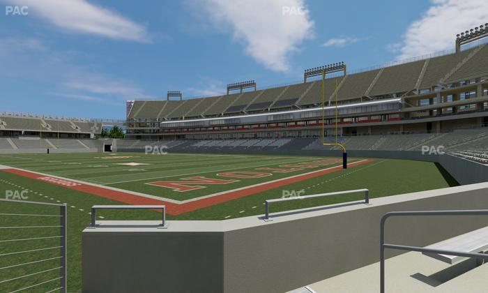 TDECU Stadium - Section 123 Seat View