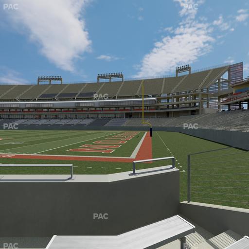 TDECU Stadium - Section 124 Seat View
