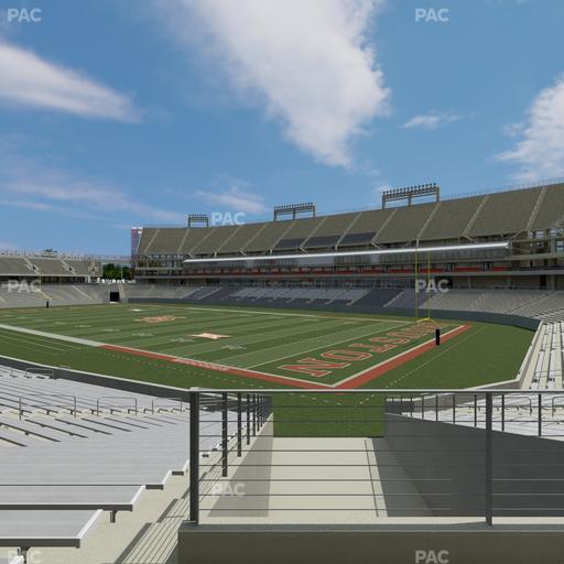 TDECU Stadium - Section 124 Seat View