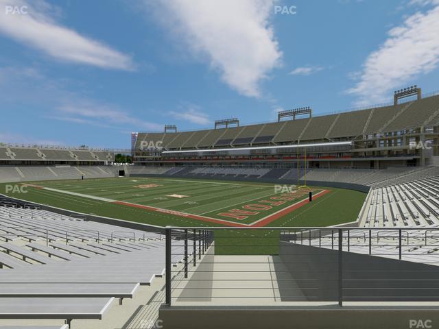 TDECU Stadium - Section 124 Seat View