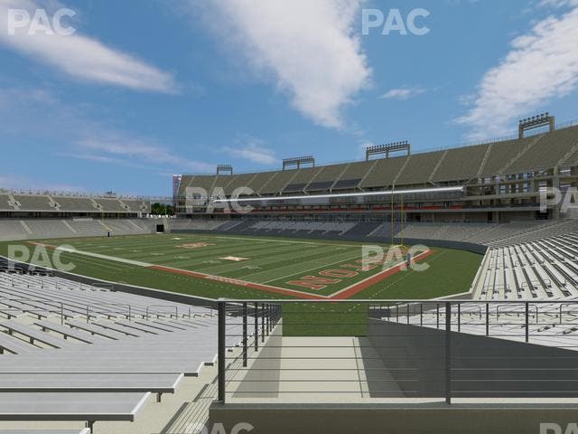 TDECU Stadium - Section 124 Seat View