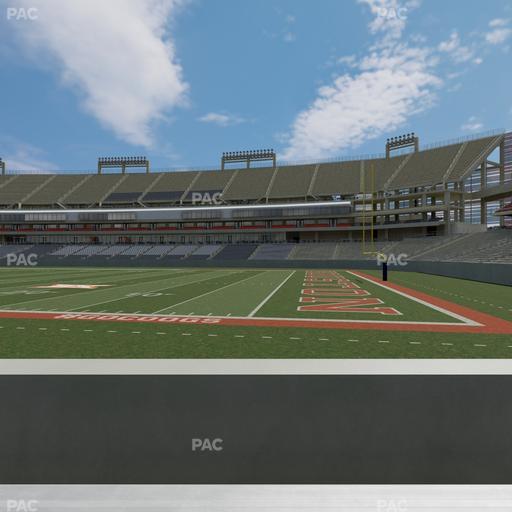 TDECU Stadium - Section 125 Seat View